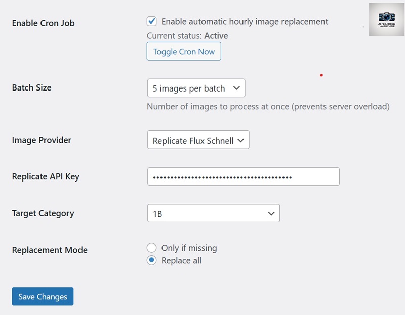 AI Featured Image Replacer August 2025 Upgrade